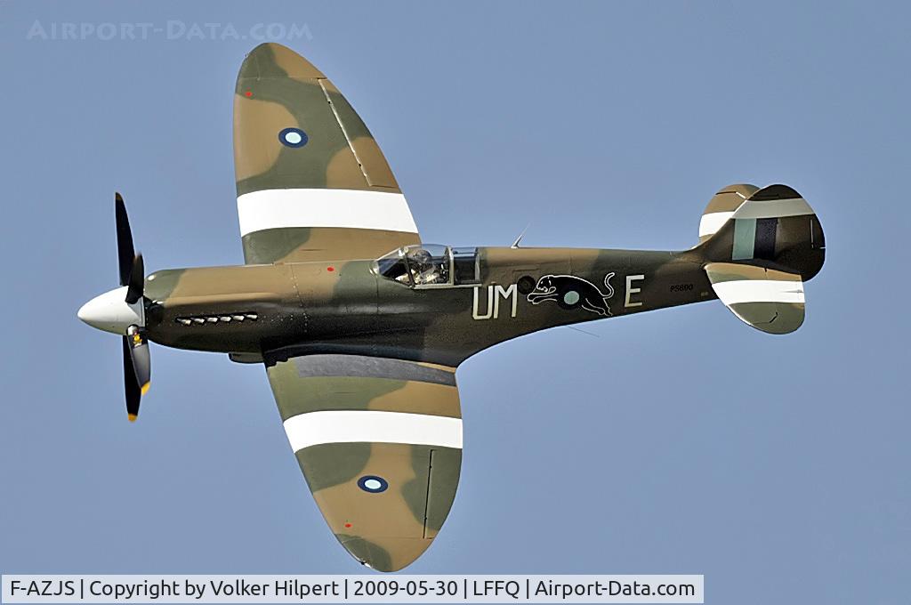 F-AZJS, 1944 Supermarine 389 Spitfire PR.XIX C/N 6S/585110, at lffq