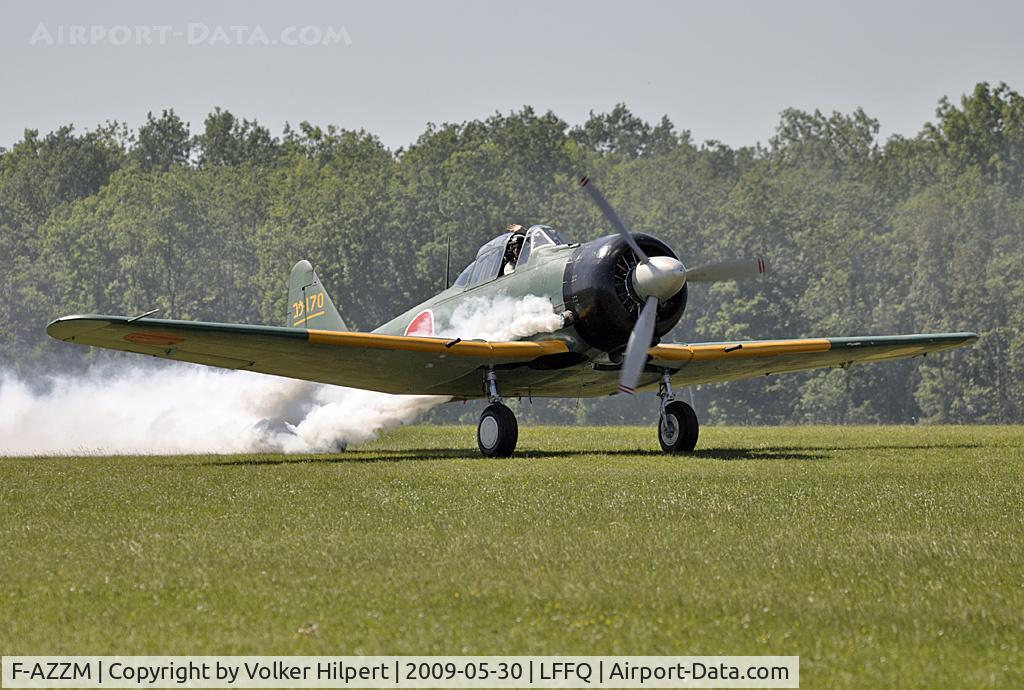 F-AZZM, 2000 North American AT-6B Texan C/N SA-32, at lffq