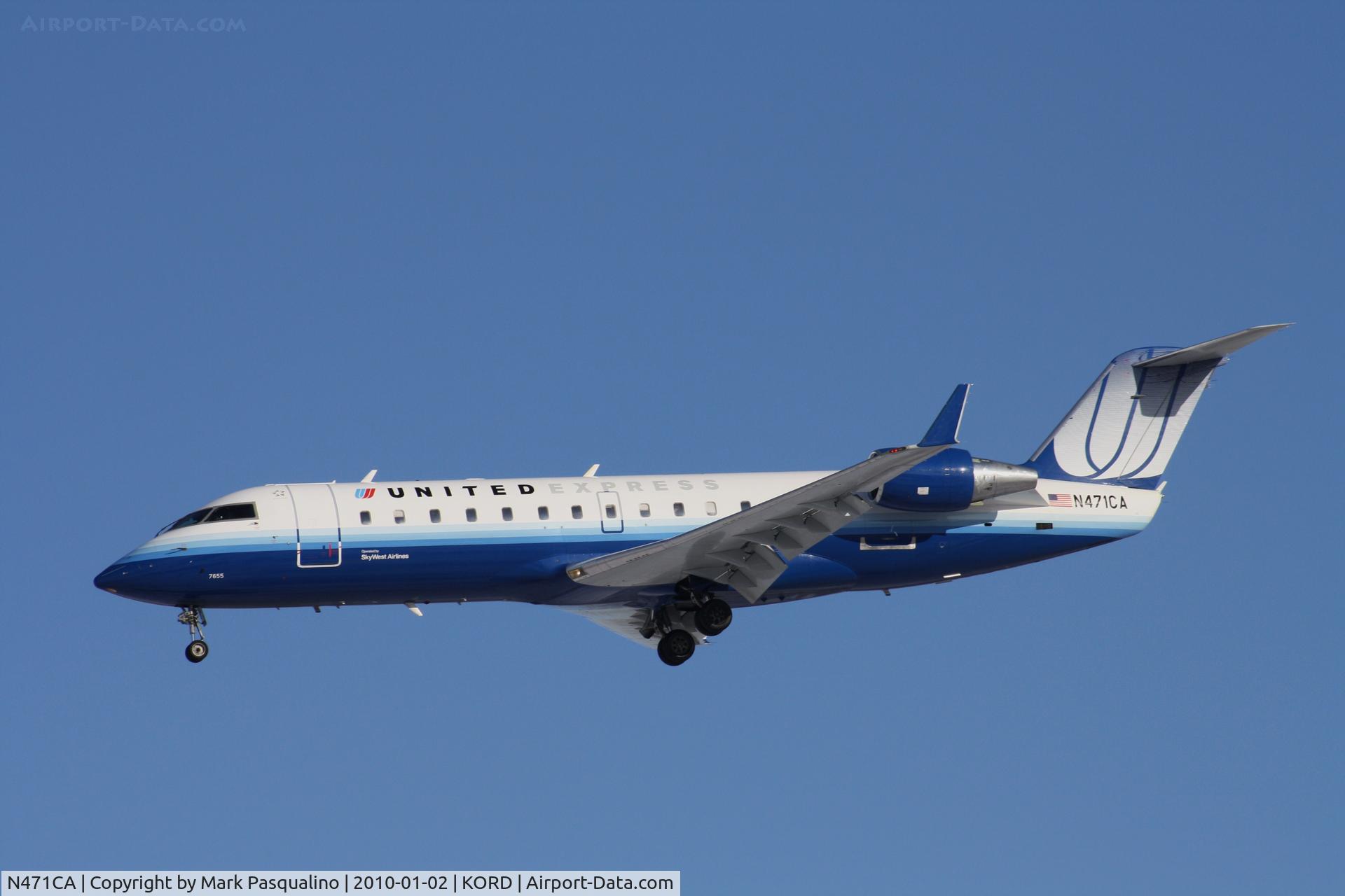 N471CA, 2002 Bombardier CRJ-200ER (CL-600-2B19) C/N 7655, CL-600-2B19