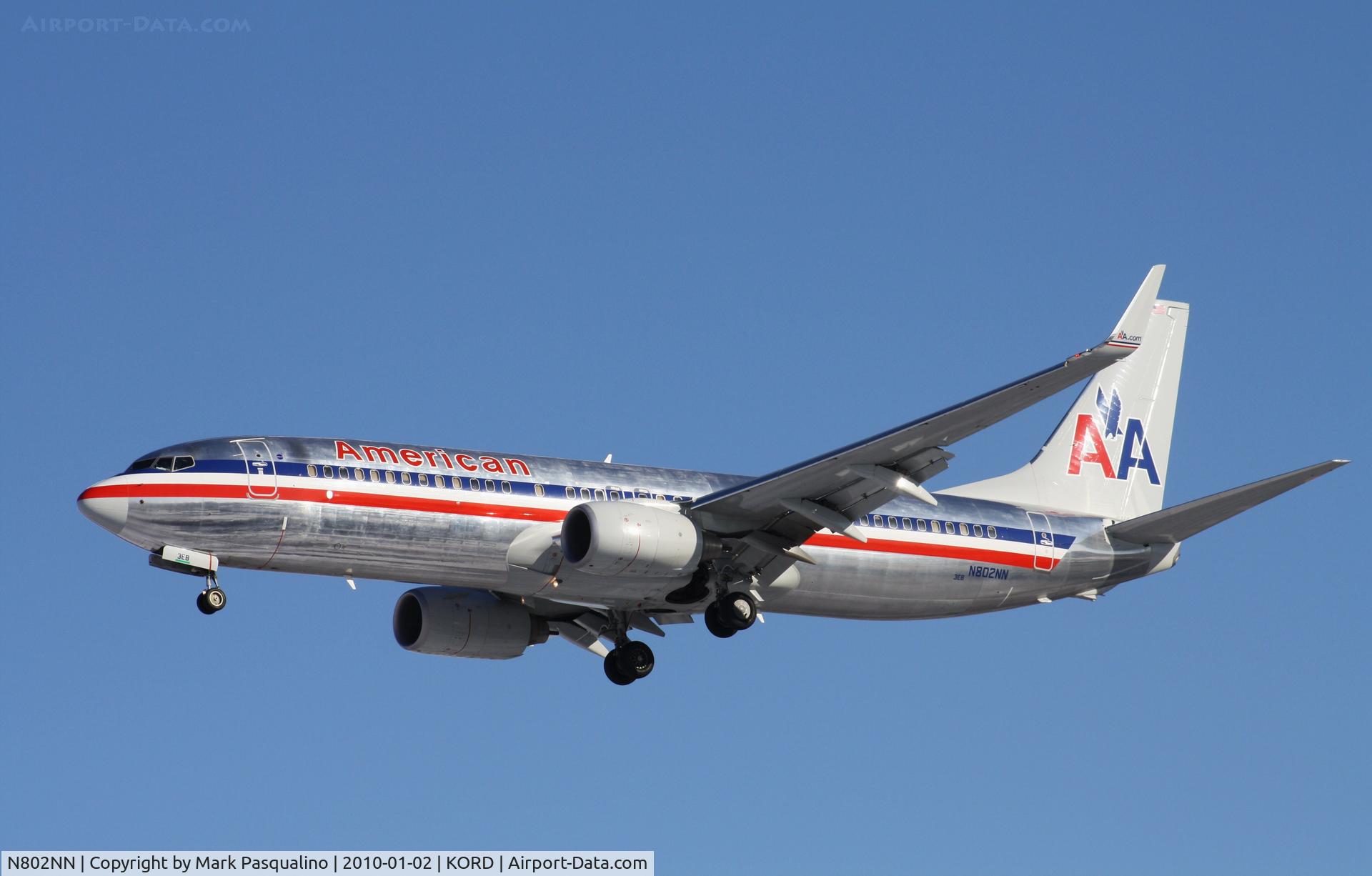 N802NN, 2009 Boeing 737-823 C/N 31073, Boeing 737-800