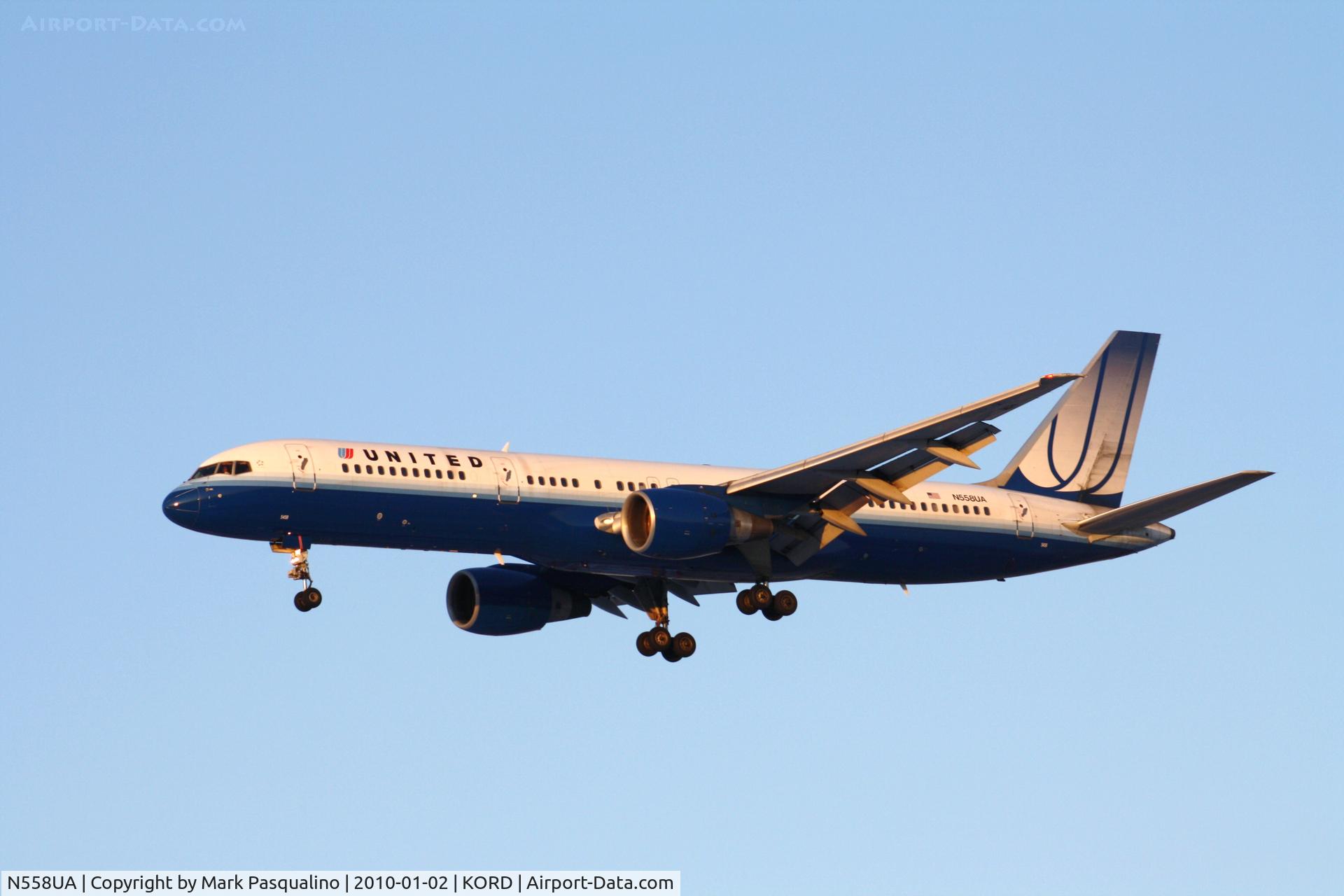 N558UA, 1992 Boeing 757-222 C/N 26654, Boeing 757-200