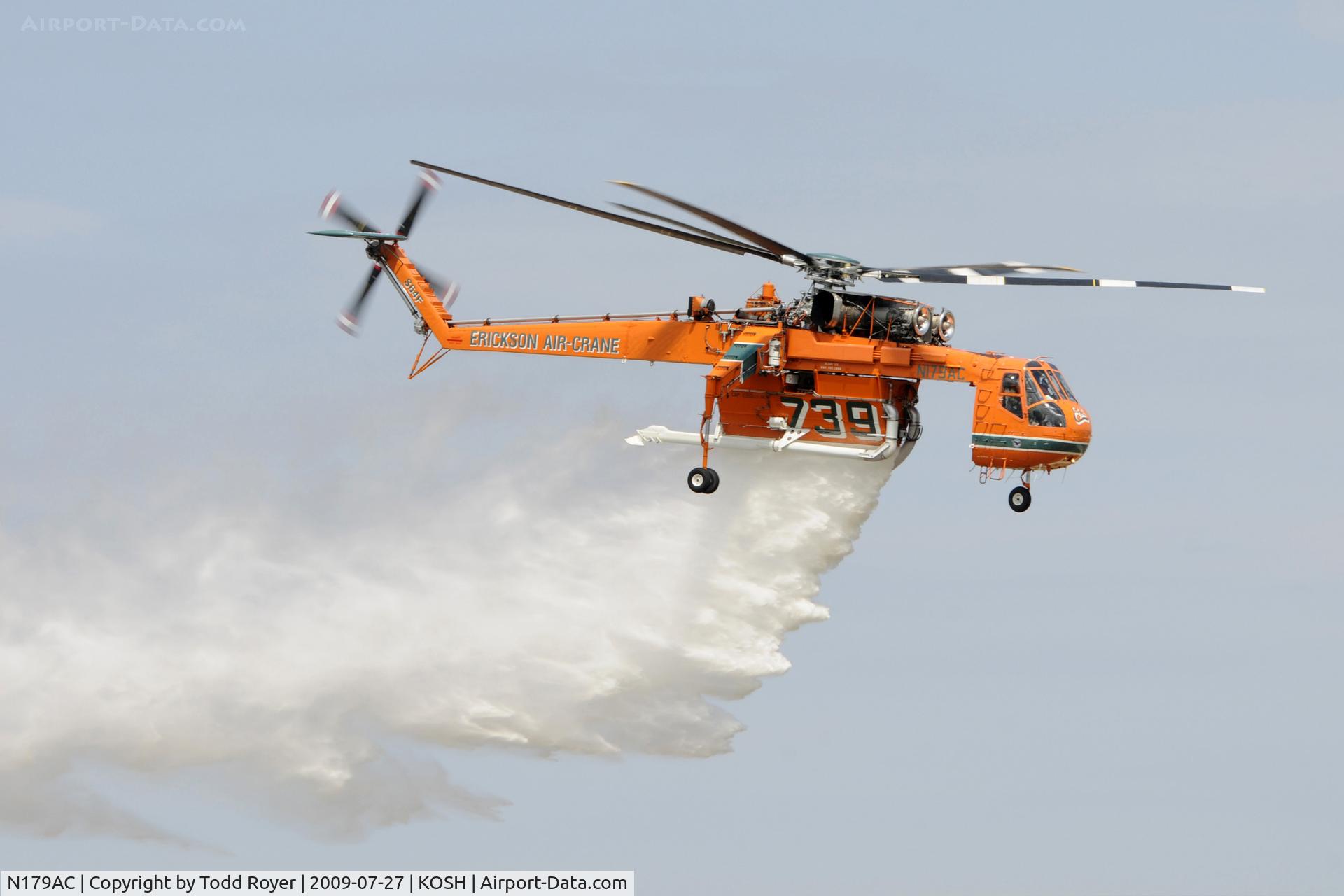 N179AC, 1970 Sikorsky S-64F Skycrane C/N 64091, EAA AIRVENTURE 2009