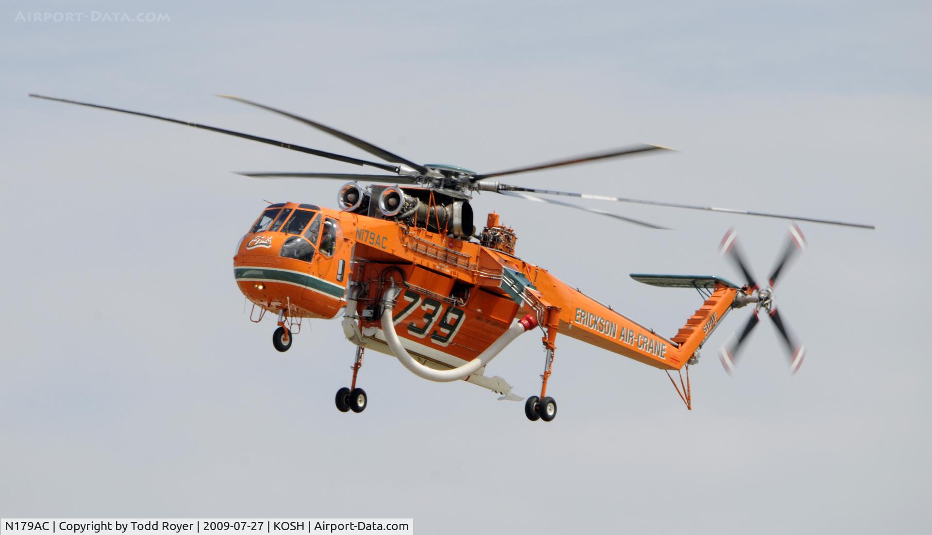 N179AC, 1970 Sikorsky S-64F Skycrane C/N 64091, EAA AIRVENTURE 2009