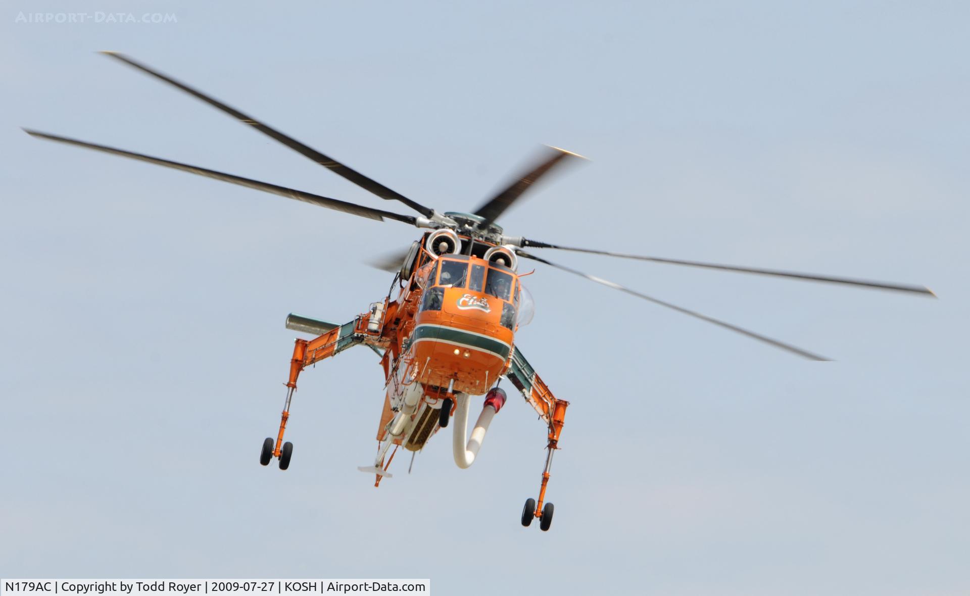 N179AC, 1970 Sikorsky S-64F Skycrane C/N 64091, EAA AIRVENTURE 2009