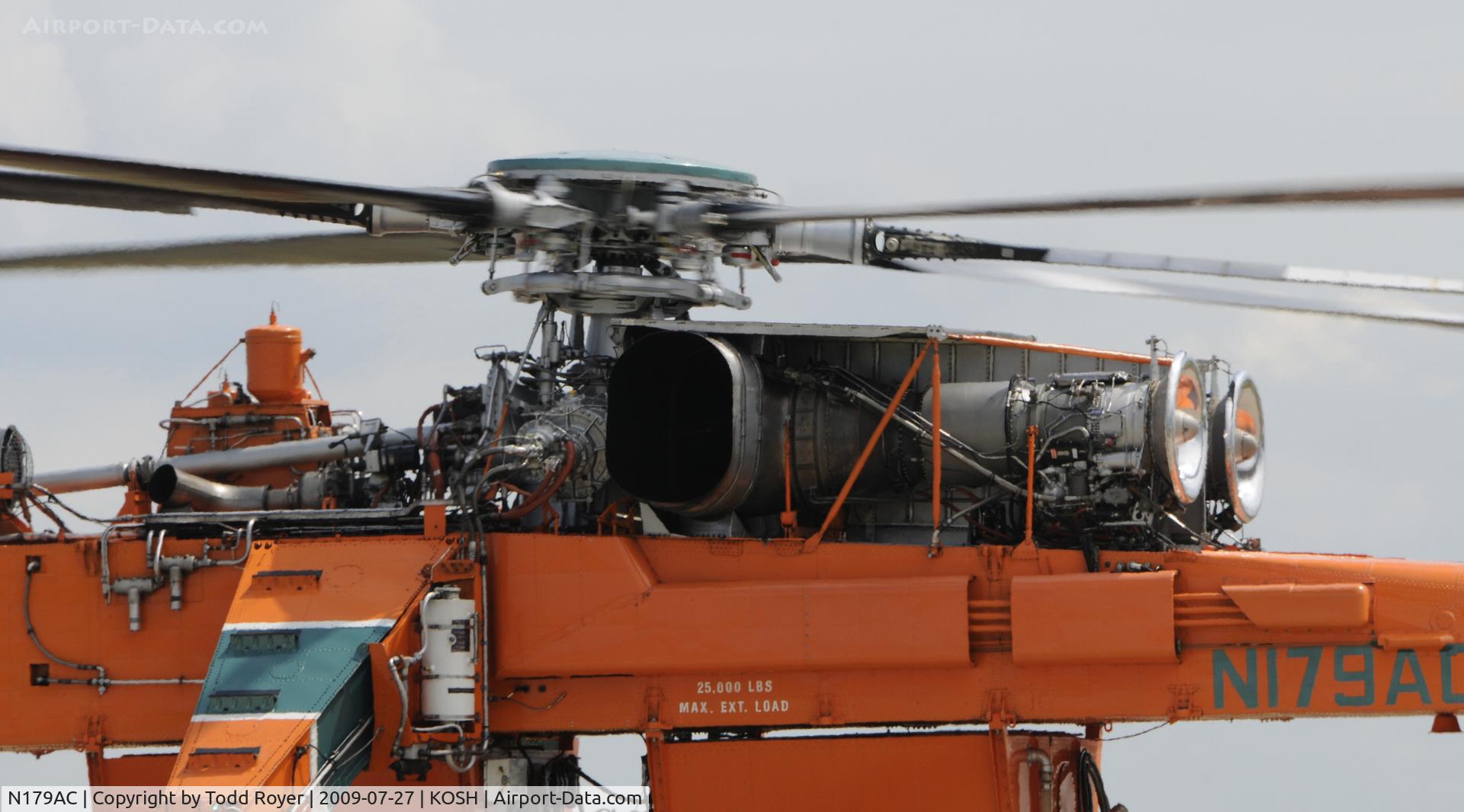 N179AC, 1970 Sikorsky S-64F Skycrane C/N 64091, EAA AIRVENTURE 2009