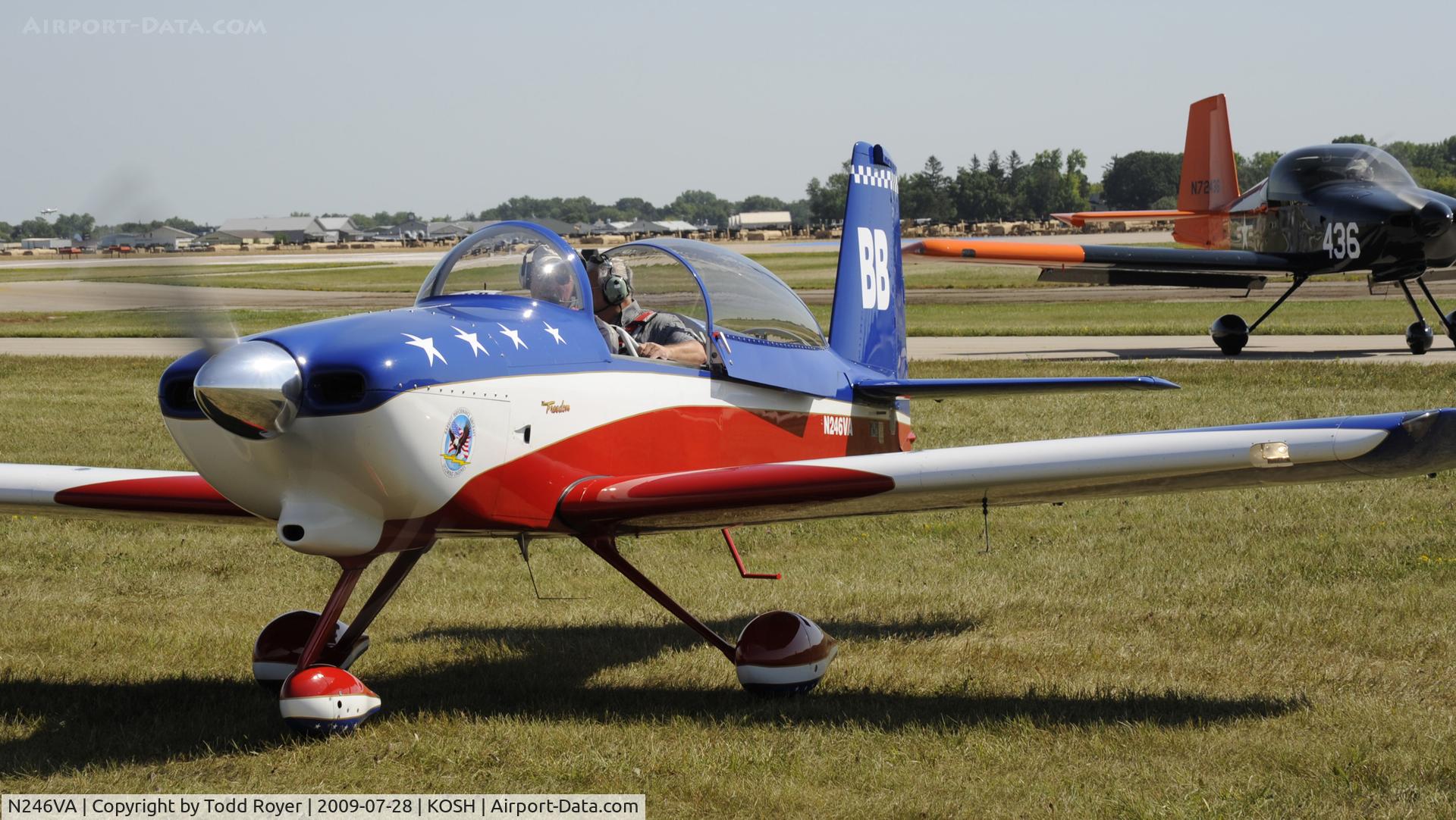 N246VA, 2003 Vans RV-8A C/N 81121, EAA AIRVENTURE 2009