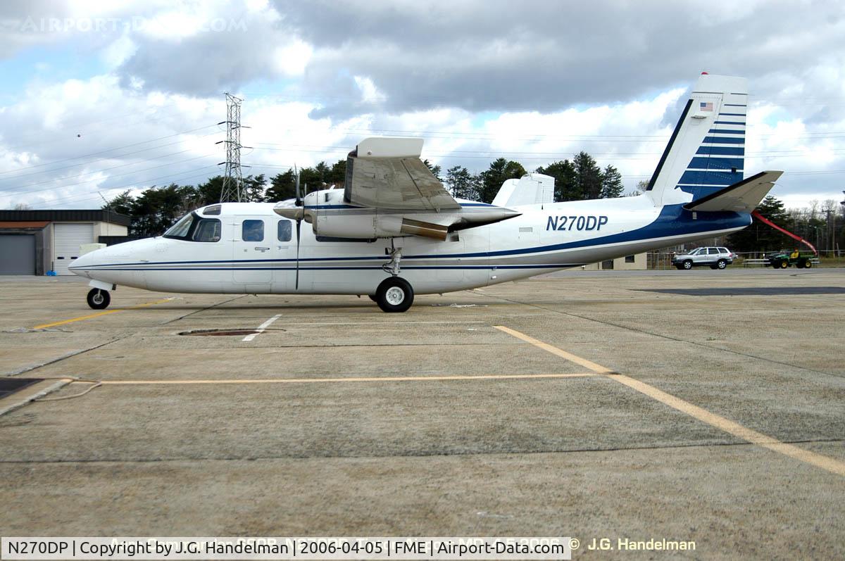 N270DP, 1979 Rockwell International 690B C/N 11541, at Tipton Airport MD