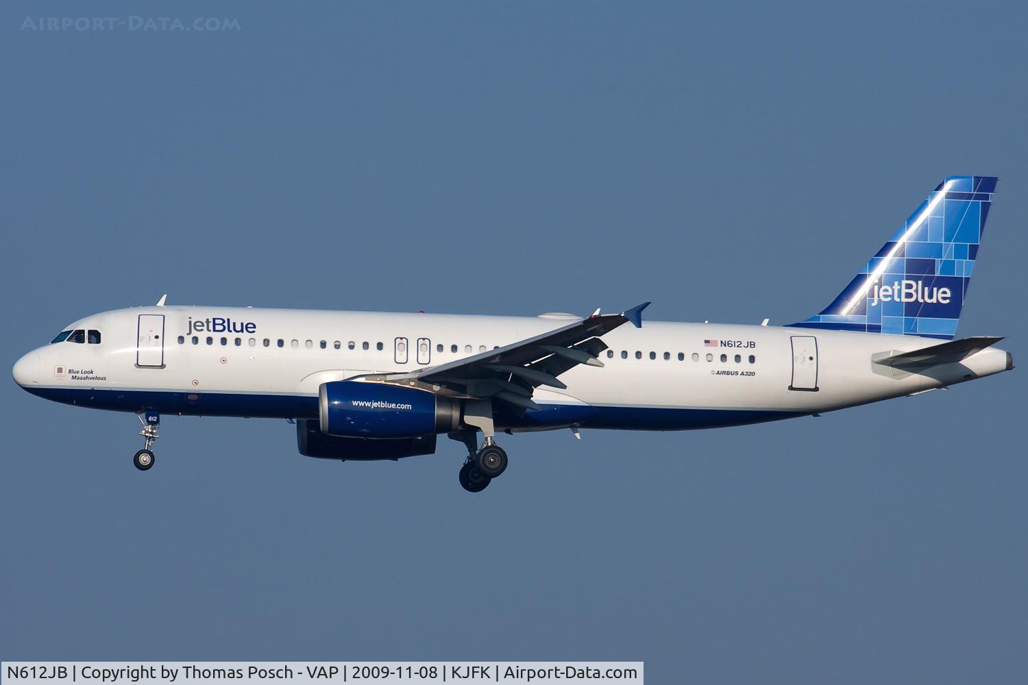 N612JB, 2005 Airbus A320-232 C/N 2447, Jetblue Airways