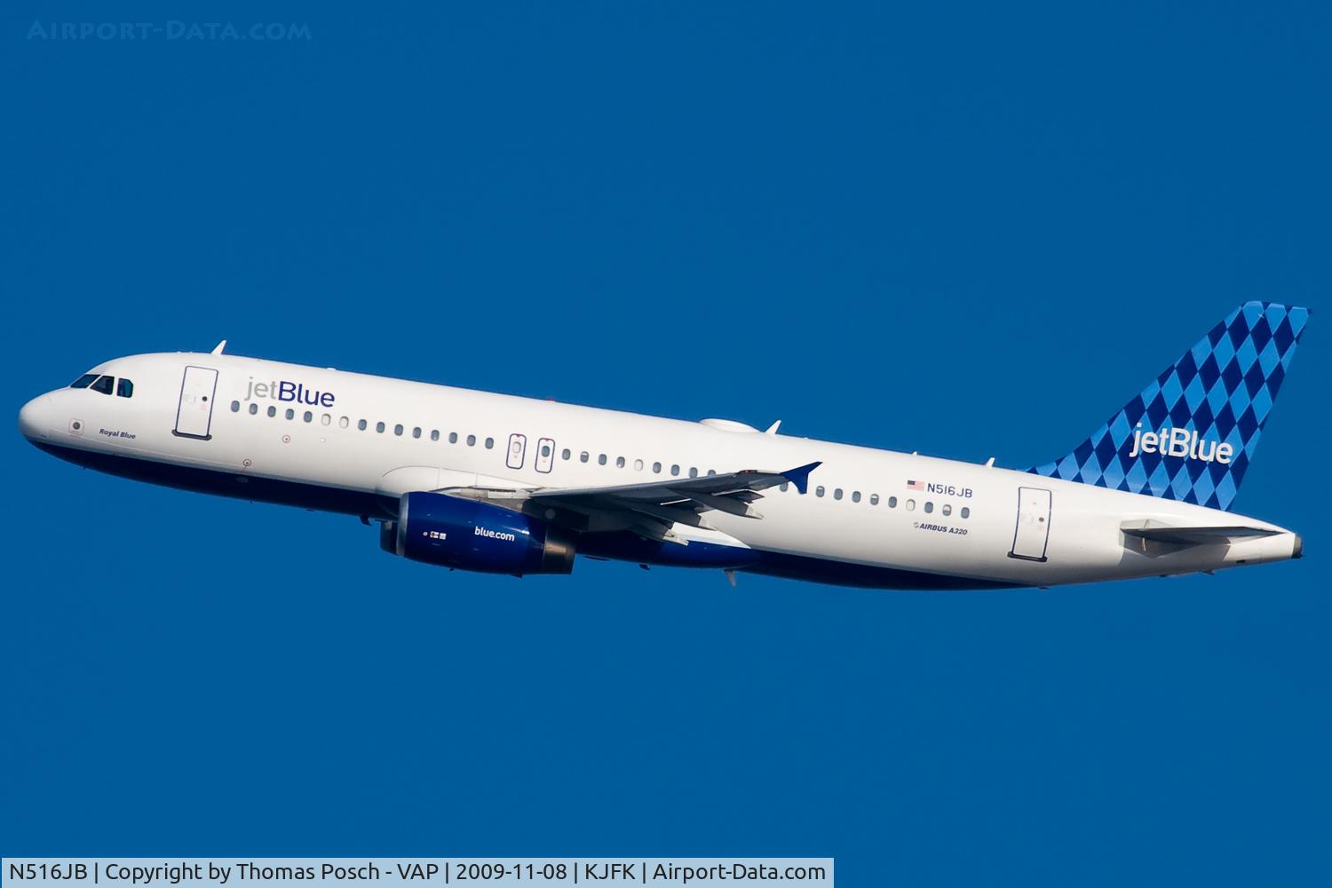 N516JB, 2000 Airbus A320-232 C/N 1302, Jetblue Airways
