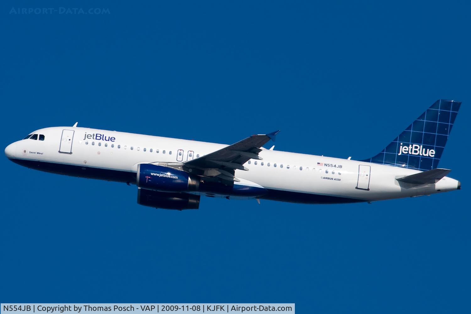 N554JB, 2002 Airbus A320-232 C/N 1898, Jetblue Airways