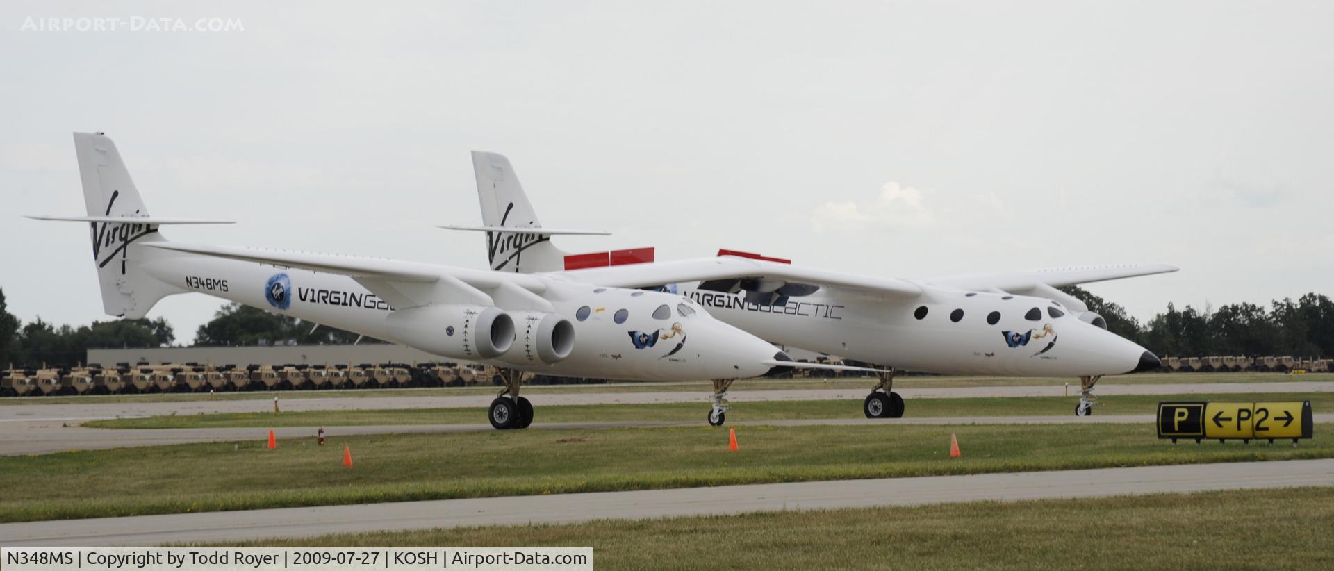 N348MS, 2008 Scaled Composites 348 C/N 001, EAA AIRVENTURE 2009