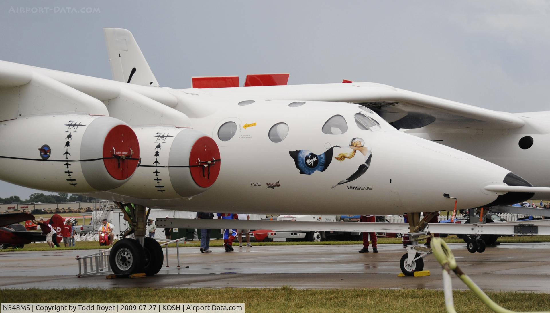 N348MS, 2008 Scaled Composites 348 C/N 001, EAA AIRVENTURE 2009