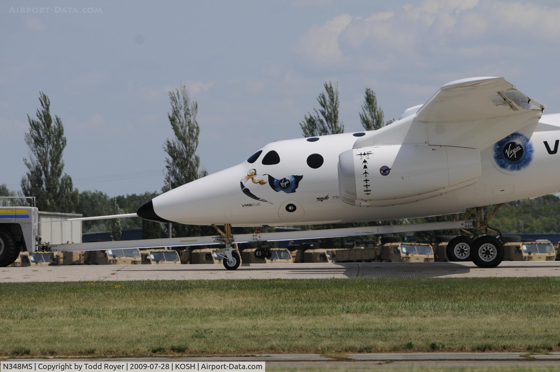 N348MS, 2008 Scaled Composites 348 C/N 001, EAA AIRVENTURE 2009