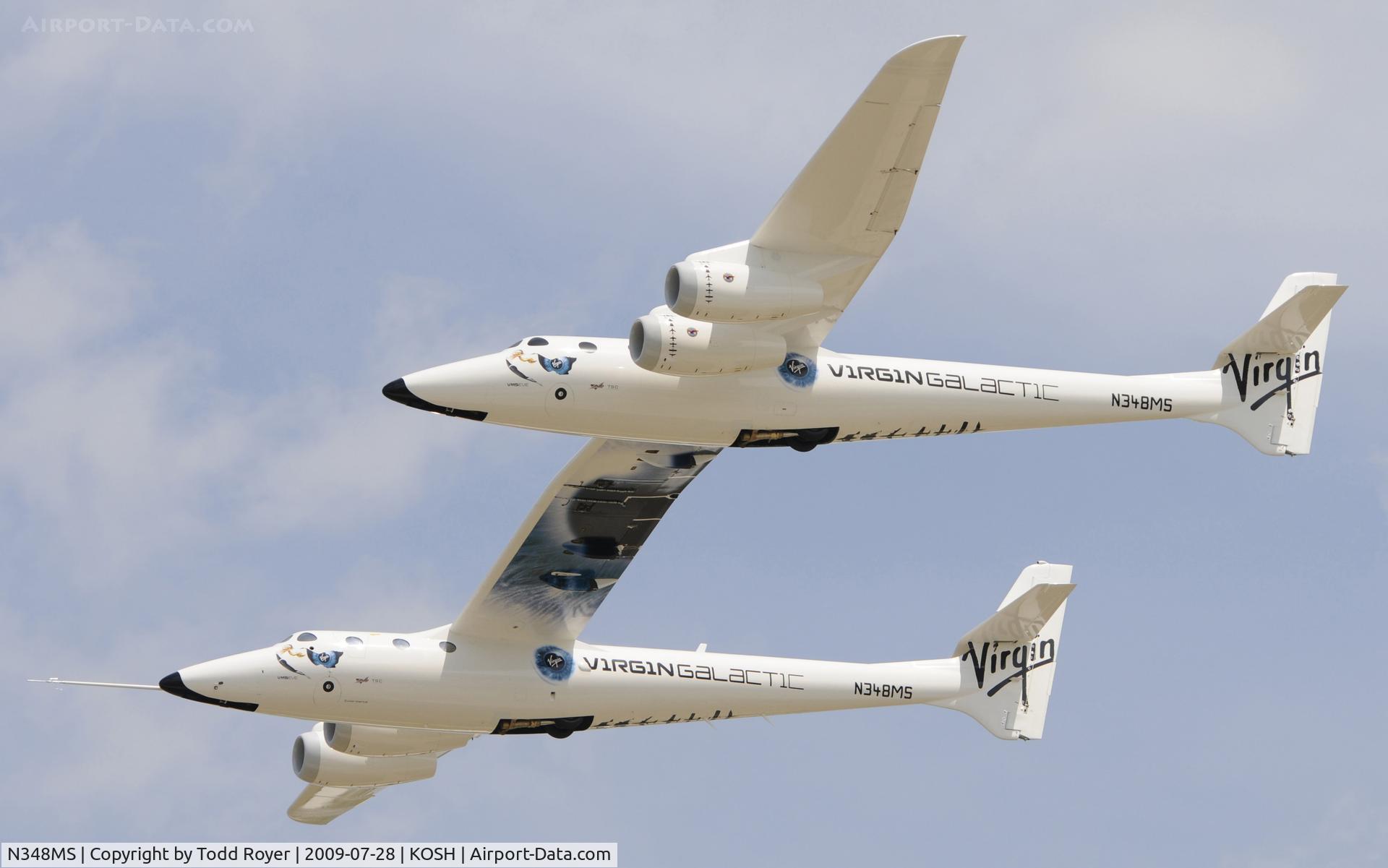 N348MS, 2008 Scaled Composites 348 C/N 001, EAA AIRVENTURE 2009