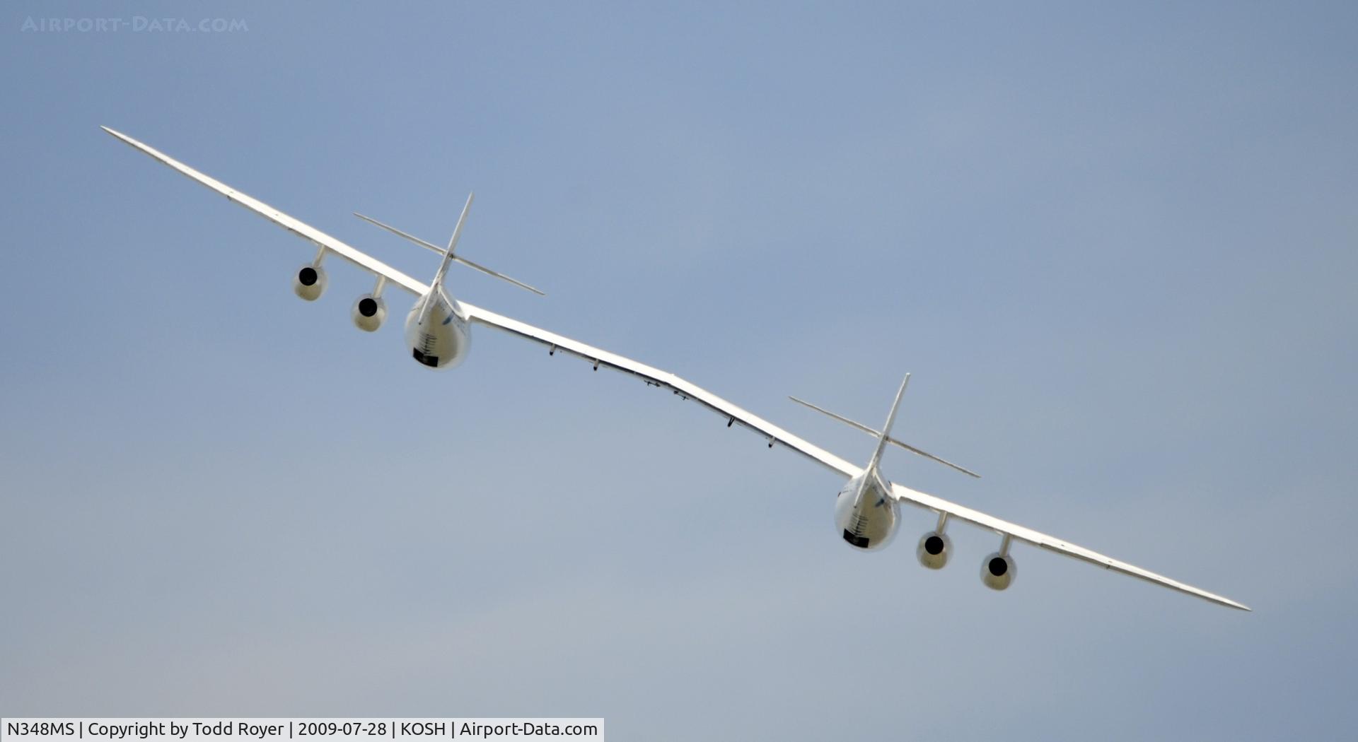 N348MS, 2008 Scaled Composites 348 C/N 001, EAA AIRVENTURE 2009
