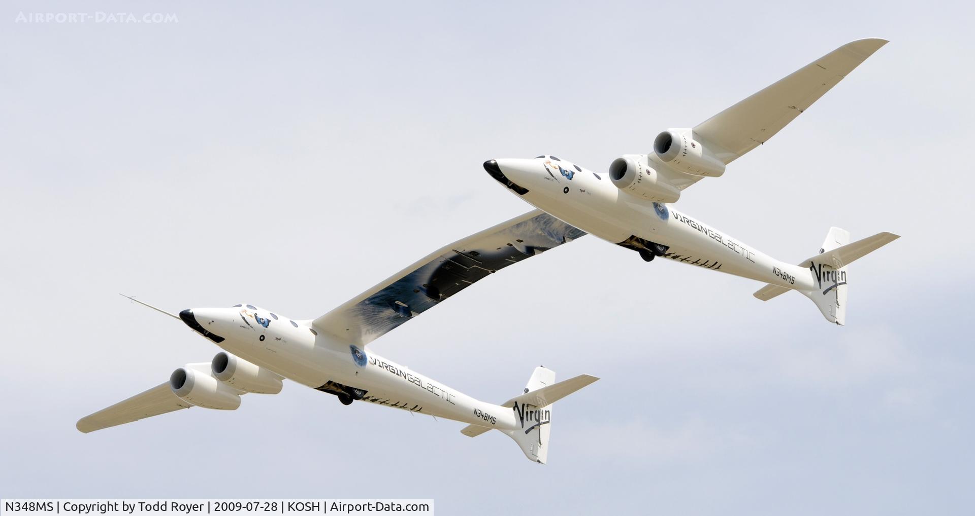 N348MS, 2008 Scaled Composites 348 C/N 001, EAA AIRVENTURE 2009