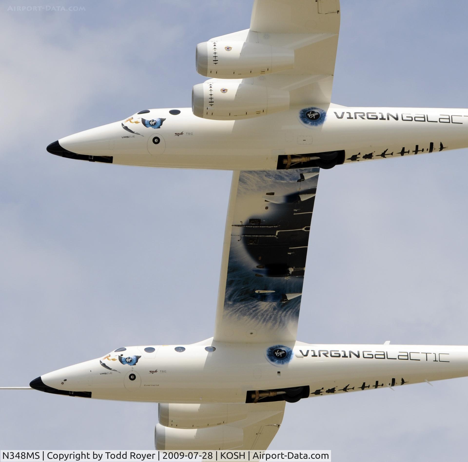 N348MS, 2008 Scaled Composites 348 C/N 001, EAA AIRVENTURE 2009