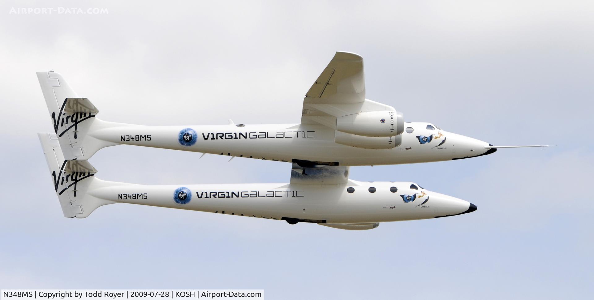 N348MS, 2008 Scaled Composites 348 C/N 001, EAA AIRVENTURE 2009