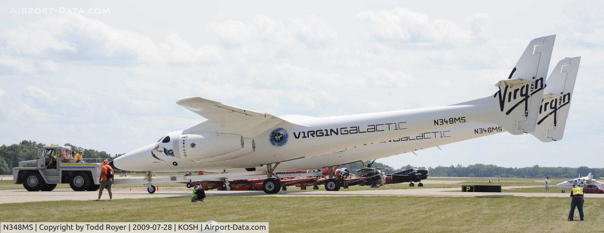 N348MS, 2008 Scaled Composites 348 C/N 001, EAA AIRVENTURE 2009