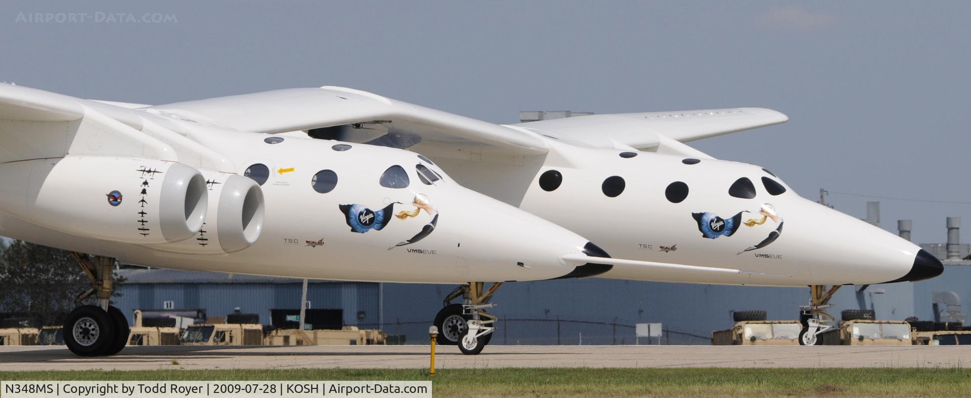 N348MS, 2008 Scaled Composites 348 C/N 001, EAA AIRVENTURE 2009