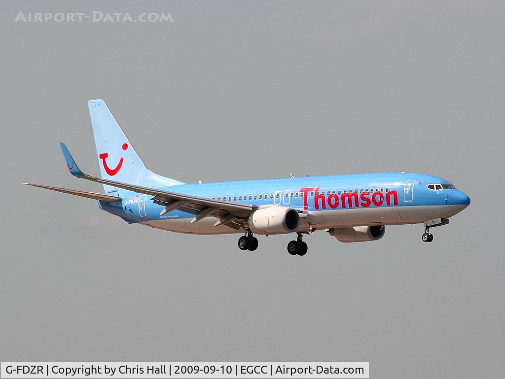 G-FDZR, 2009 Boeing 737-8K5 C/N 35145, Thomson