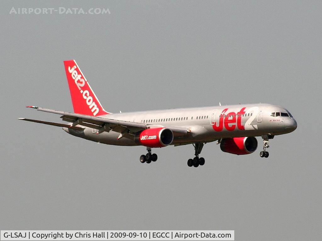 G-LSAJ, 1990 Boeing 757-236 C/N 24793, Jet2