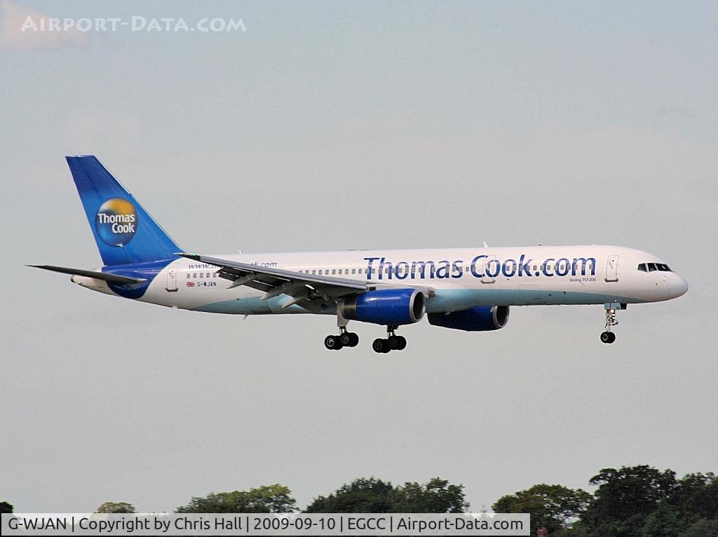 G-WJAN, 1997 Boeing 757-21K C/N 28674, Thomas Cook Airlines