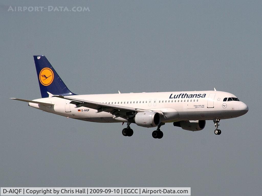 D-AIQF, 1991 Airbus A320-211 C/N 216, Lufthansa