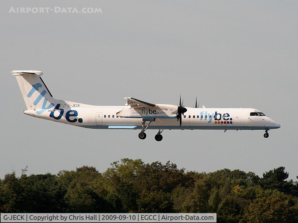 G-JECK, 2005 De Havilland Canada DHC-8-402Q Dash 8 C/N 4113, flybe