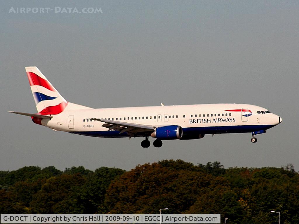 G-DOCT, 1992 Boeing 737-436 C/N 25853, British Airways