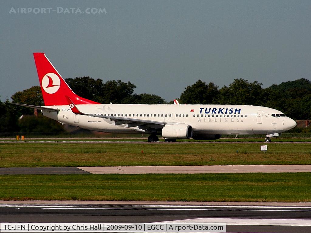 TC-JFN, 1999 Boeing 737-8F2 C/N 29776, Turkish Airlines