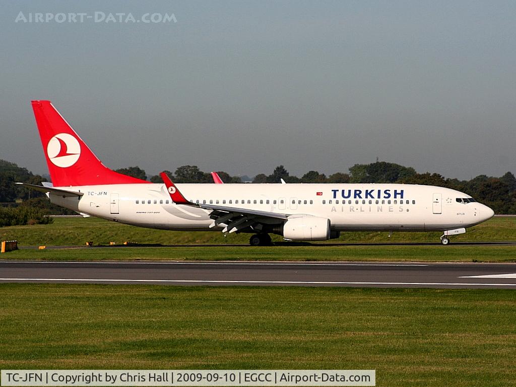 TC-JFN, 1999 Boeing 737-8F2 C/N 29776, Turkish Airlines