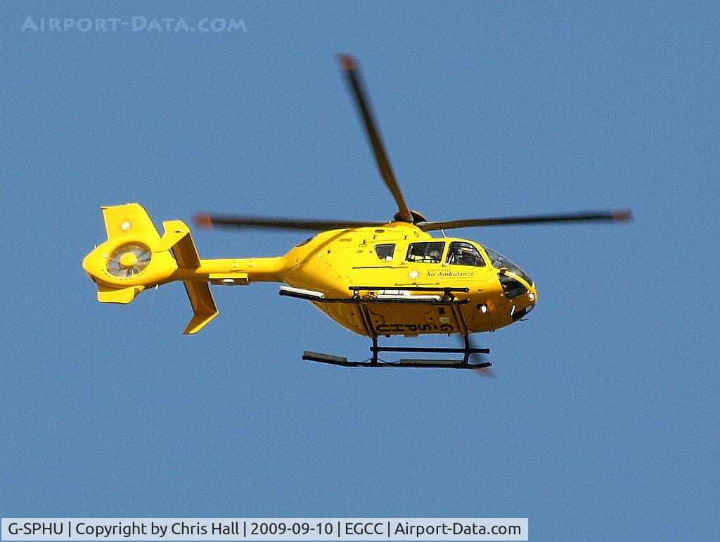 G-SPHU, 2002 Eurocopter EC-135T-2 C/N 0245, North West Air Ambulance operated by Bond Air Services