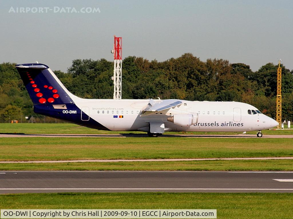 OO-DWI, 1999 British Aerospace Avro 146-RJ100 C/N E3342, Brussels Airlines