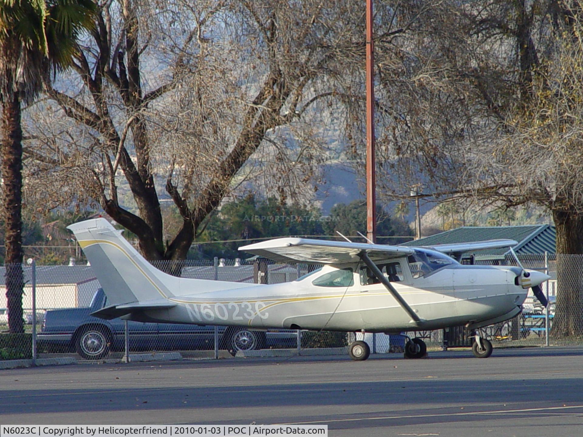 N6023C, 1978 Cessna R182 Skylane RG C/N R18200355, Parked and tied down in transient parking