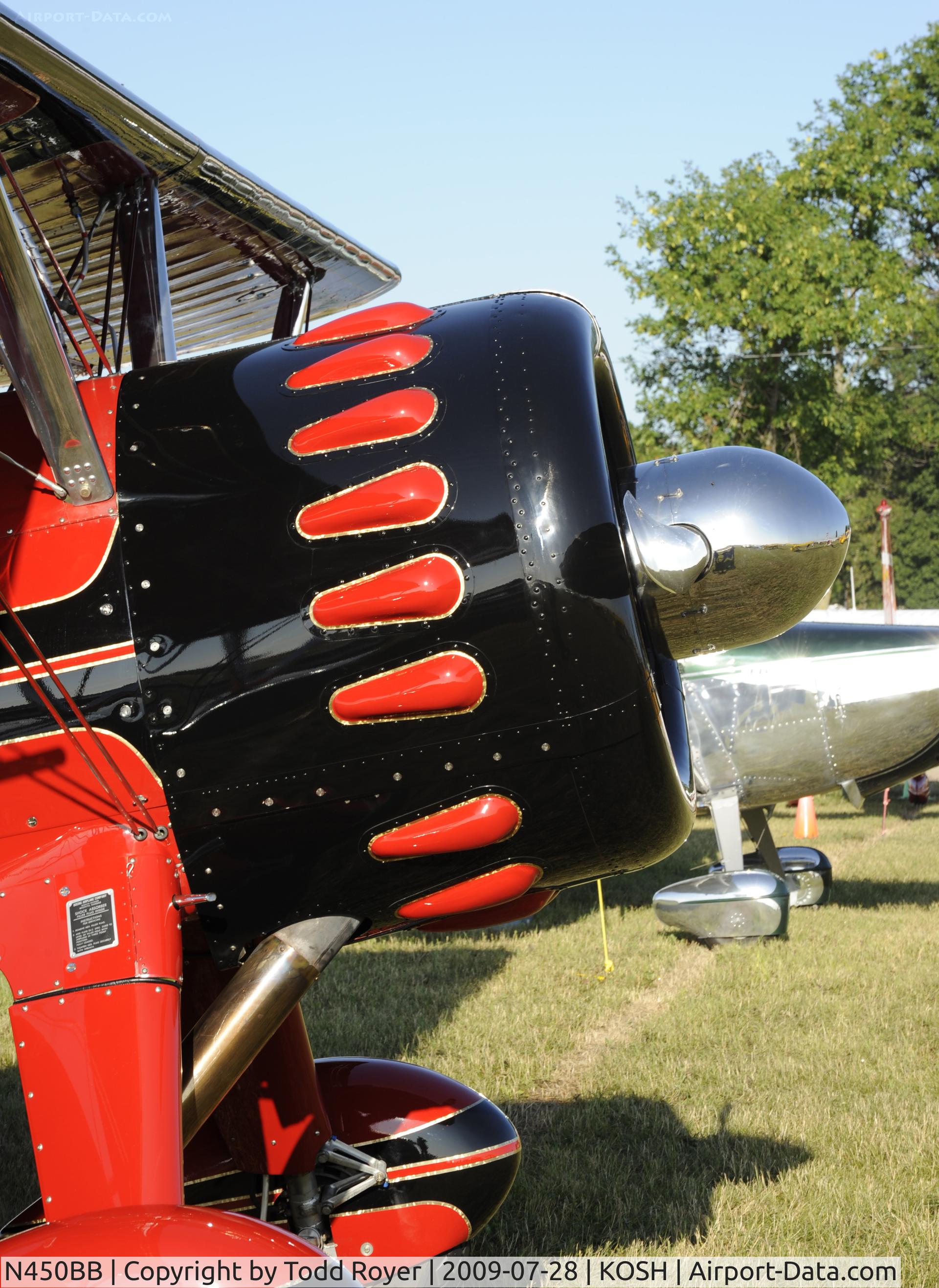 N450BB, Boeing A75L3 C/N 75-4624, EAA AIRVENTURE 2009