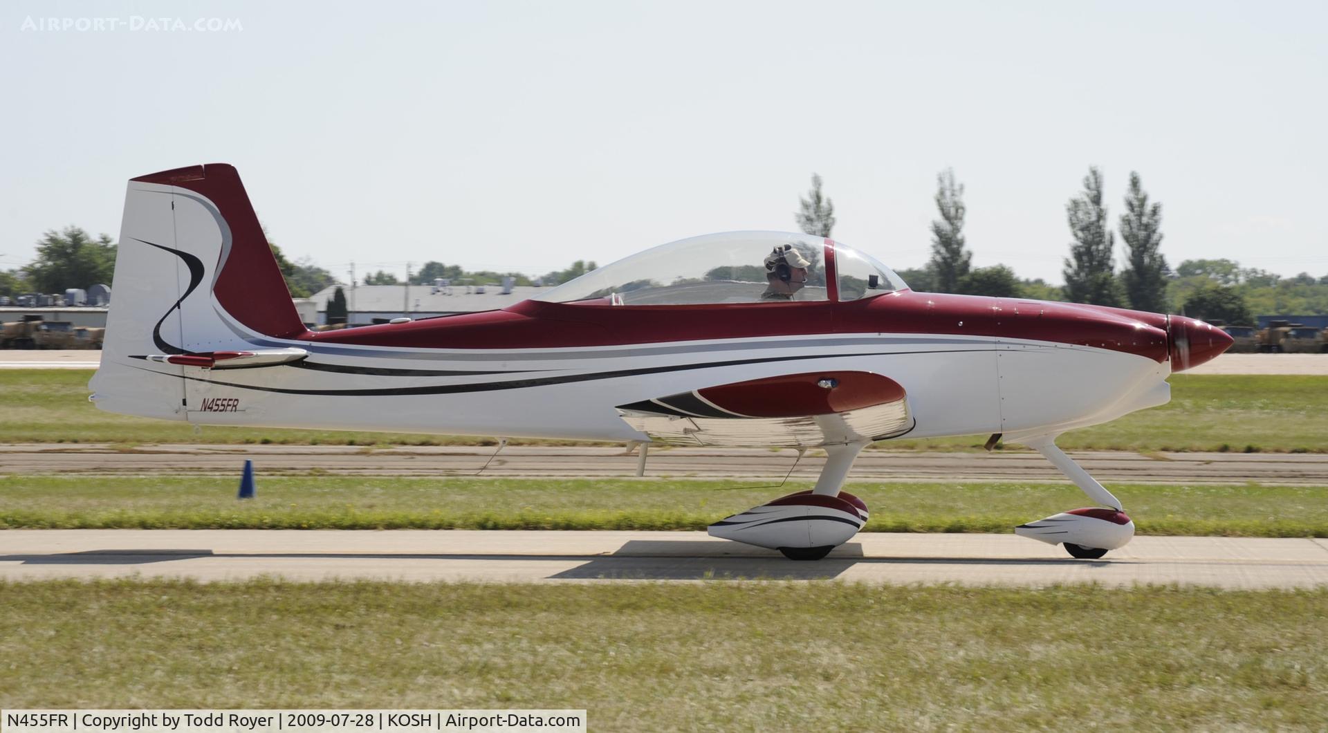 N455FR, 2001 Vans RV-8A C/N 81381, EAA AIRVENTURE 2009