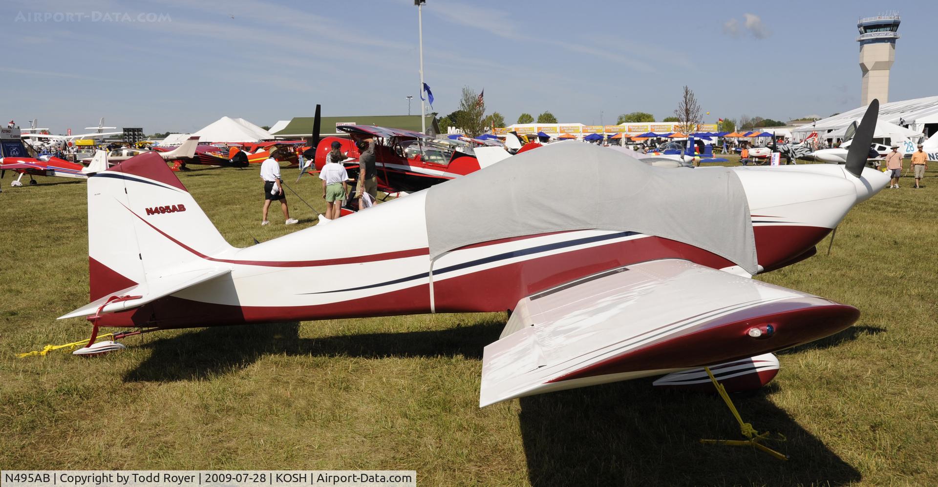 N495AB, 2008 Vans RV-6 C/N 22638, EAA AIRVENTURE 2009