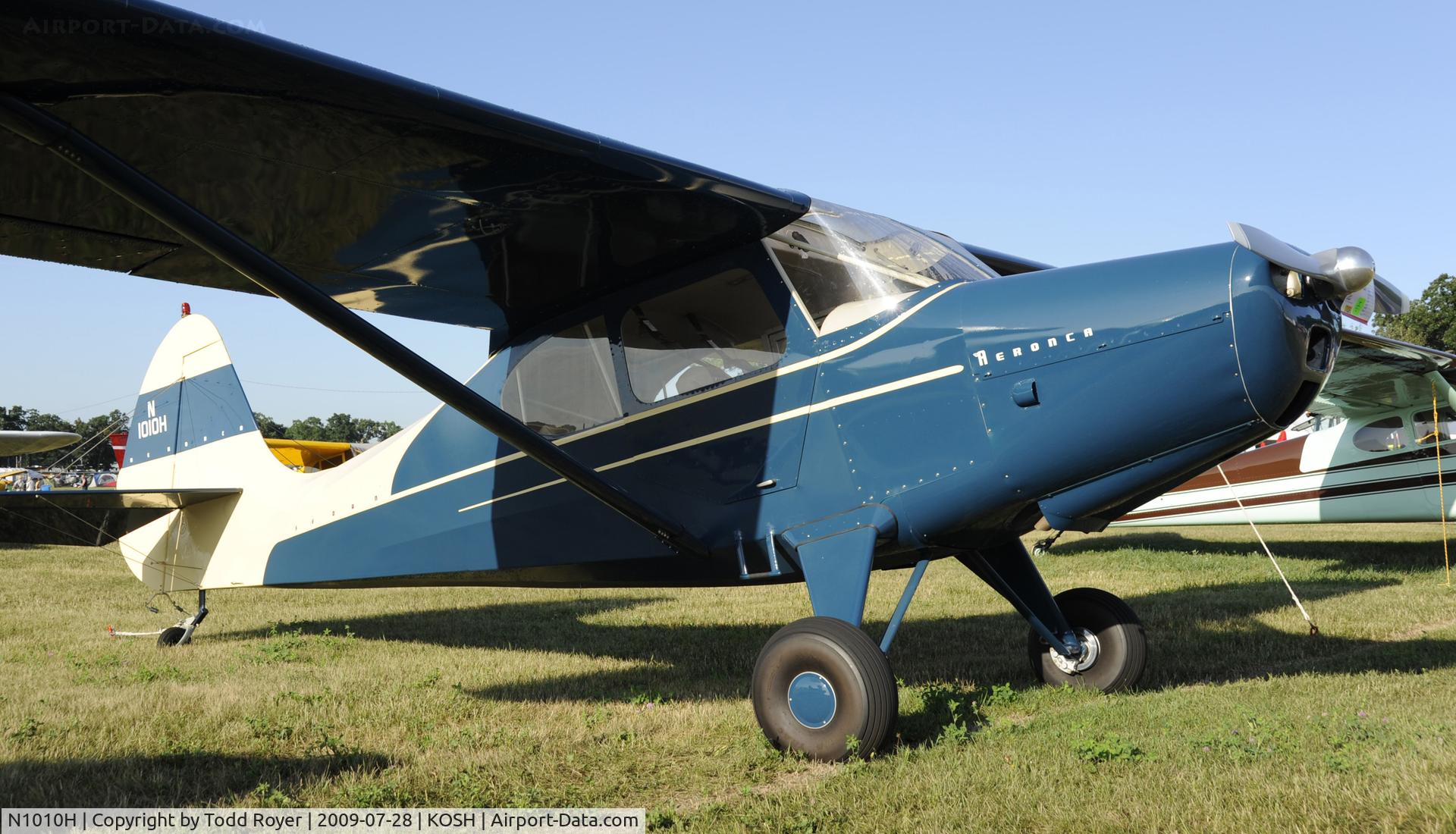 N1010H, 1949 Aeronca 15AC Sedan C/N 15AC-347, EAA AIRVENTURE 2009