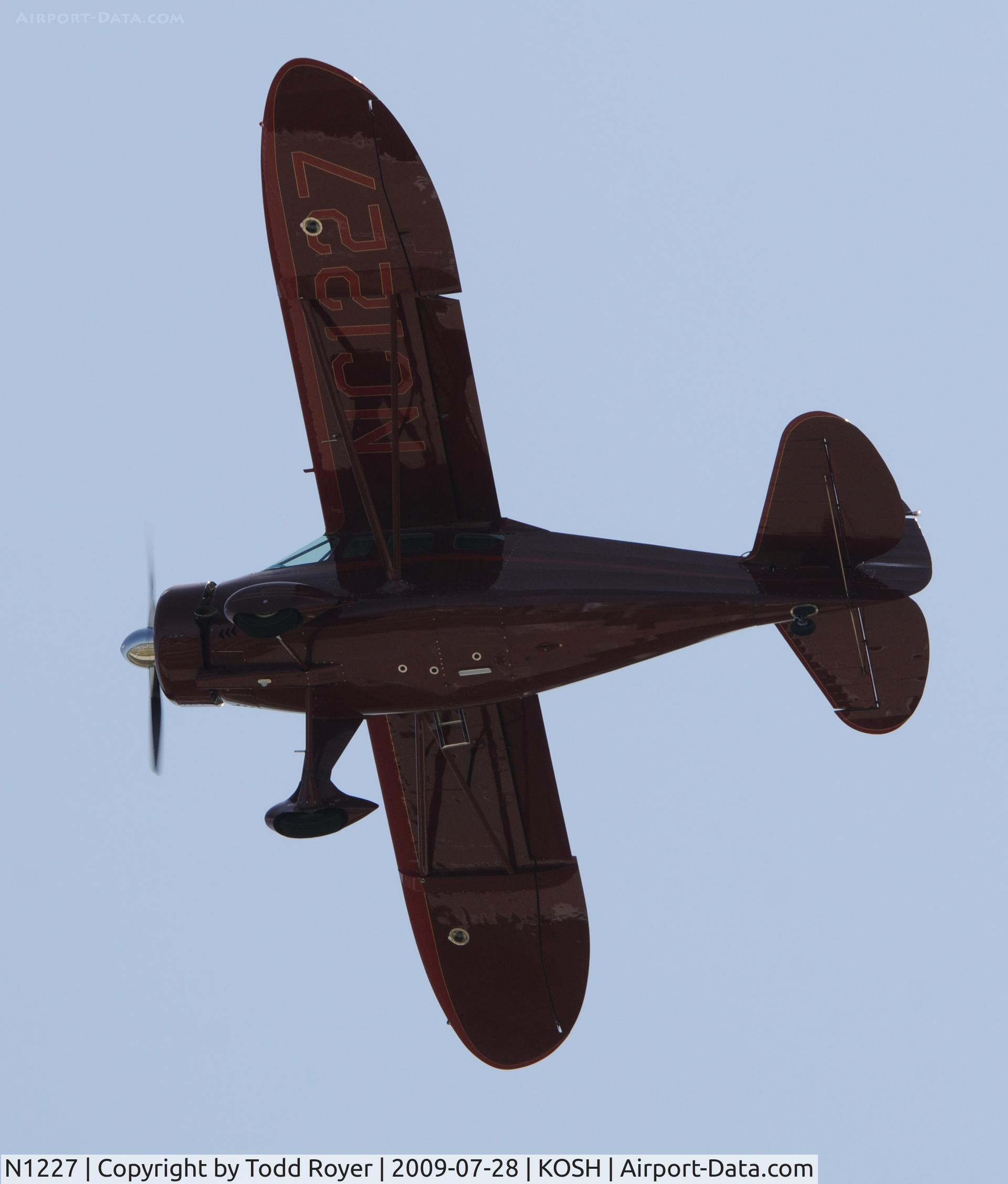 N1227, 1940 Howard Aircraft DGA-15P C/N 516, EAA AIRVENTURE 2009