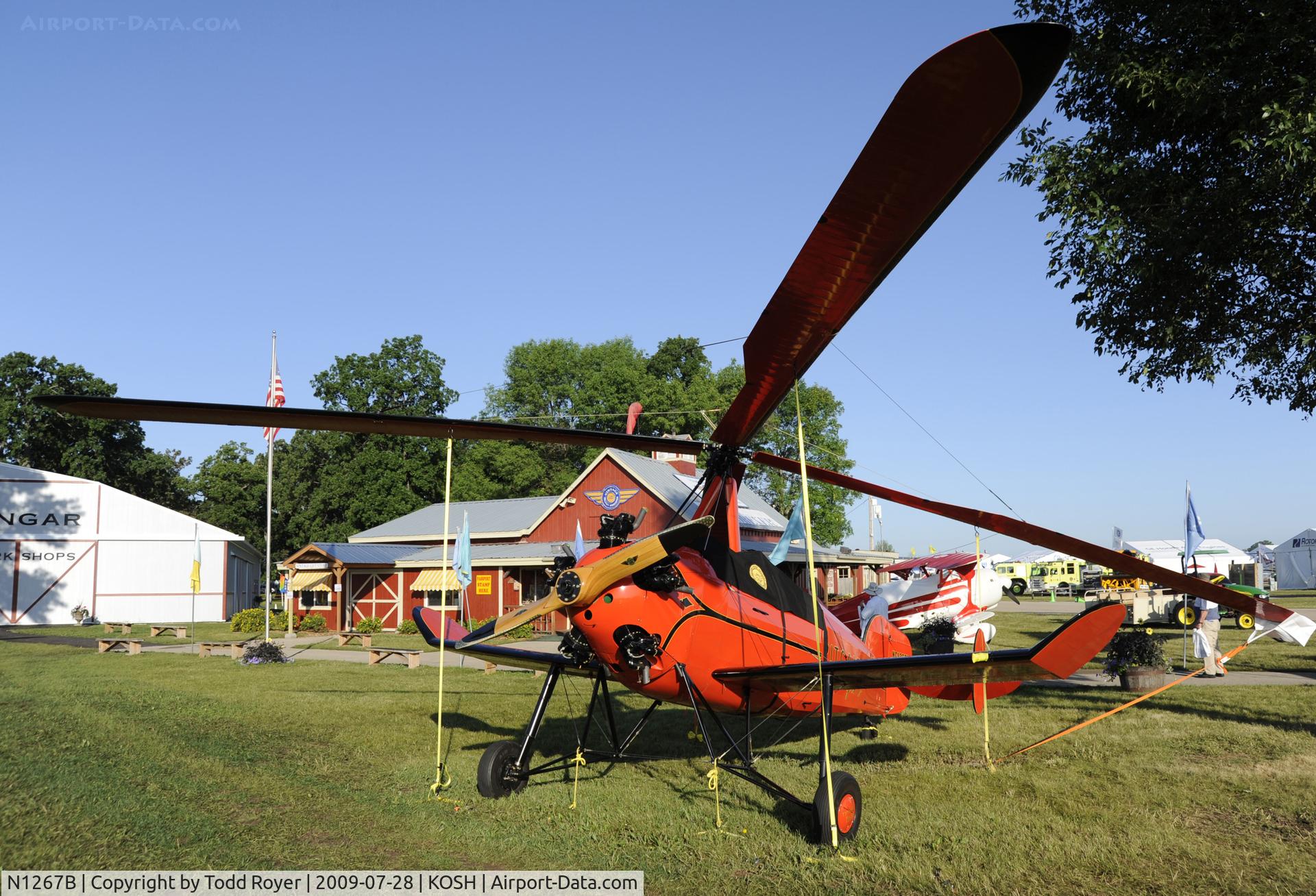 N1267B, 1932 Pitcairn PA-18 C/N G-65, EAA AIRVENTURE 2009
