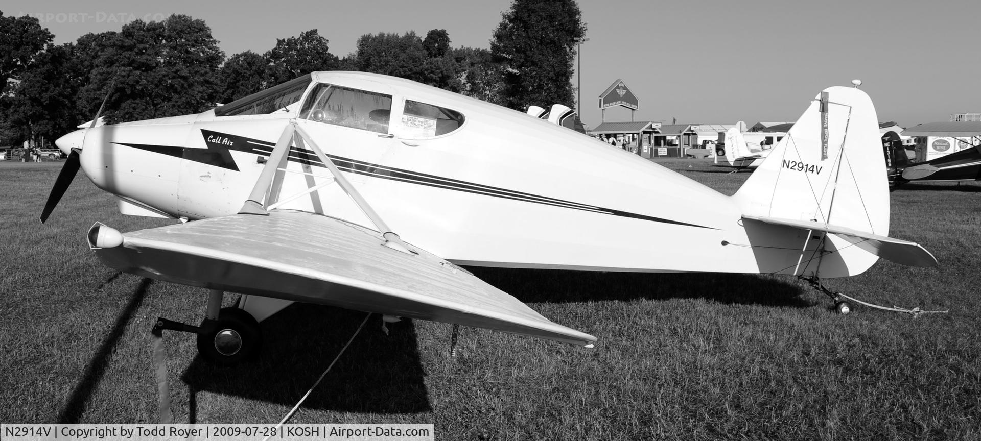 N2914V, 1950 Callair A-2 C/N 130, EAA AIRVENTURE 2009