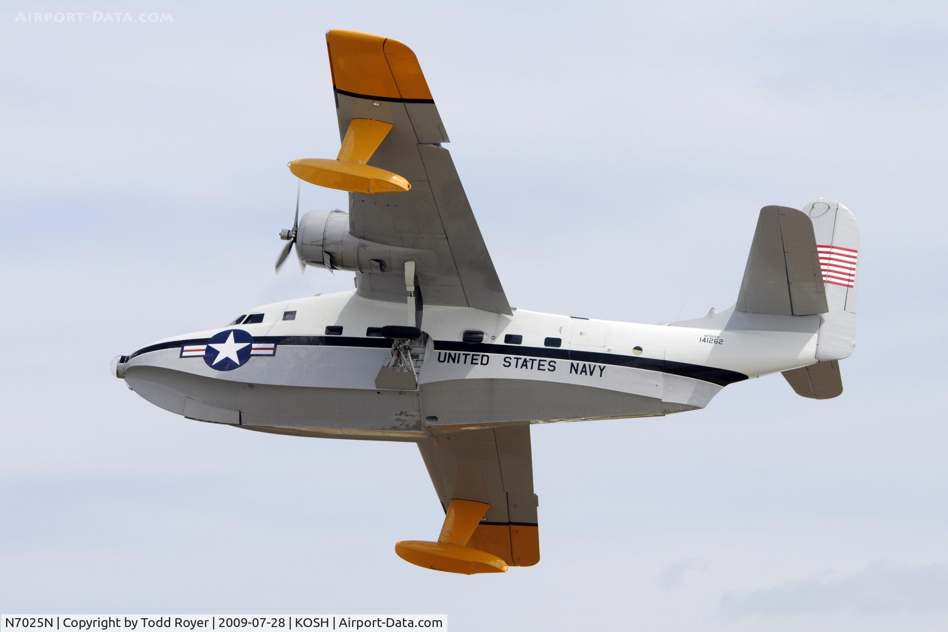 N7025N, 1955 Grumman HU-16C (UF-1) Albatross C/N G-409, EAA AIRVENTURE 2009