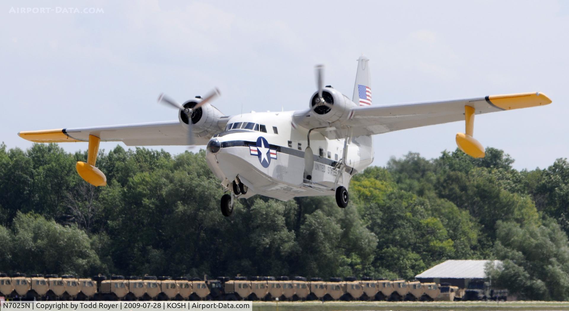 N7025N, 1955 Grumman HU-16C (UF-1) Albatross C/N G-409, EAA AIRVENTURE 2009