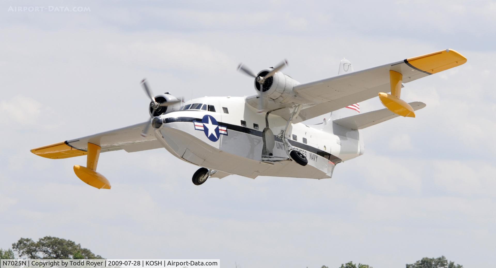 N7025N, 1955 Grumman HU-16C (UF-1) Albatross C/N G-409, EAA AIRVENTURE 2009