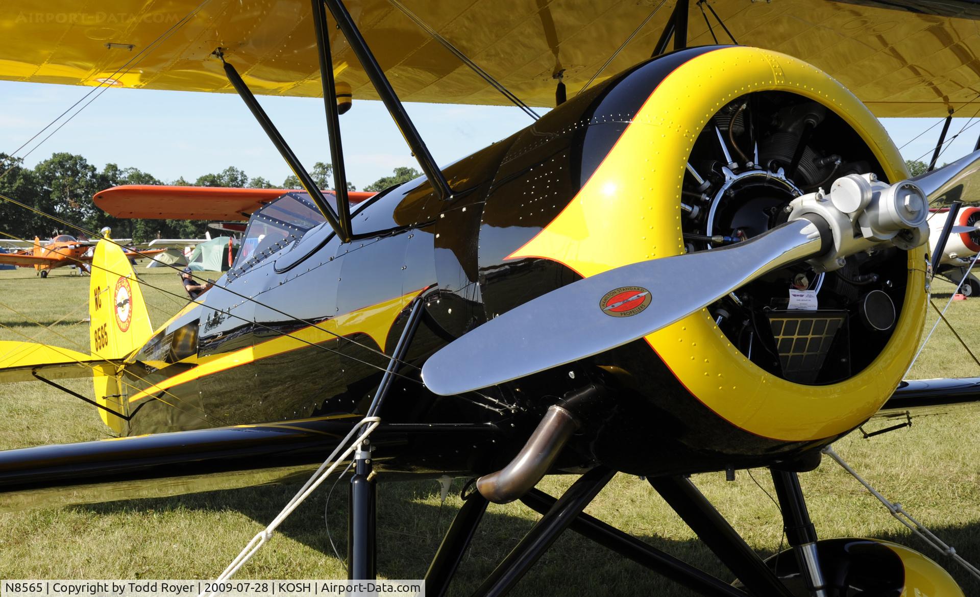 N8565, 1929 Waco ATO C/N A-83, EAA AIRVENTURE 2009