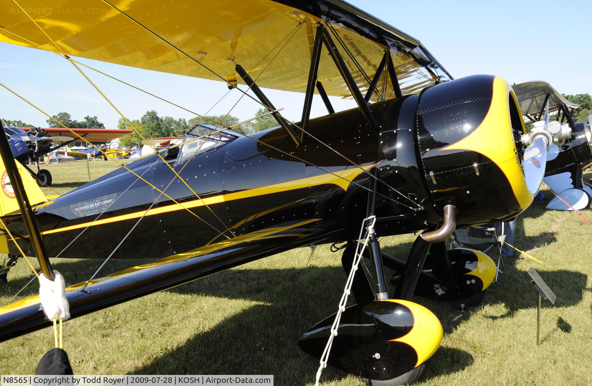 N8565, 1929 Waco ATO C/N A-83, EAA AIRVENTURE 2009