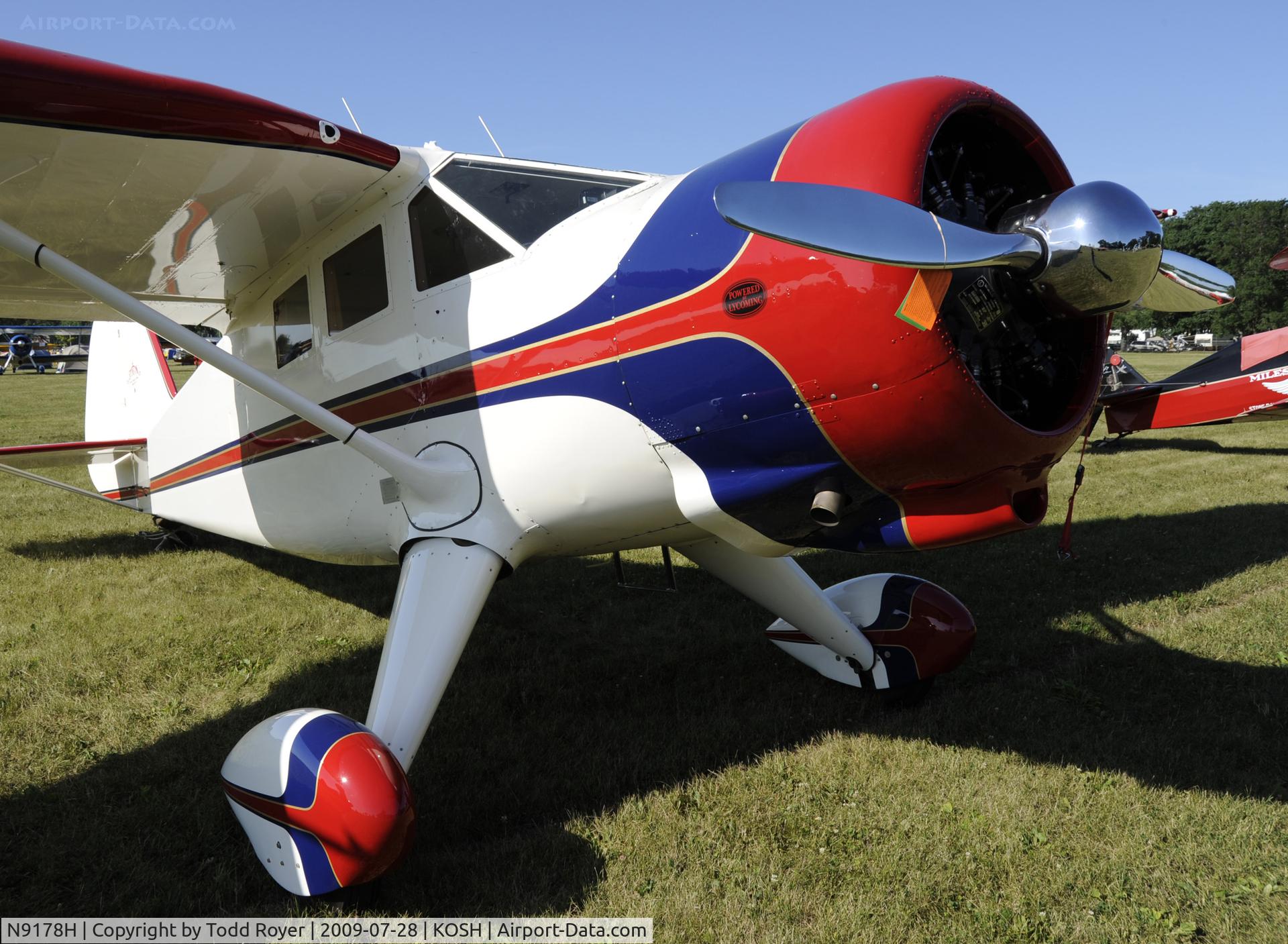 N9178H, 1943 Stinson V77 Reliant C/N 77-186, EAA AIRVENTURE 2009
