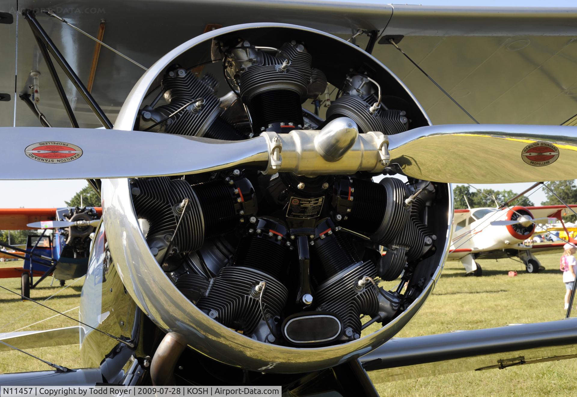 N11457, 1931 Waco QCF C/N 3540, EAA AIRVENTURE 2009