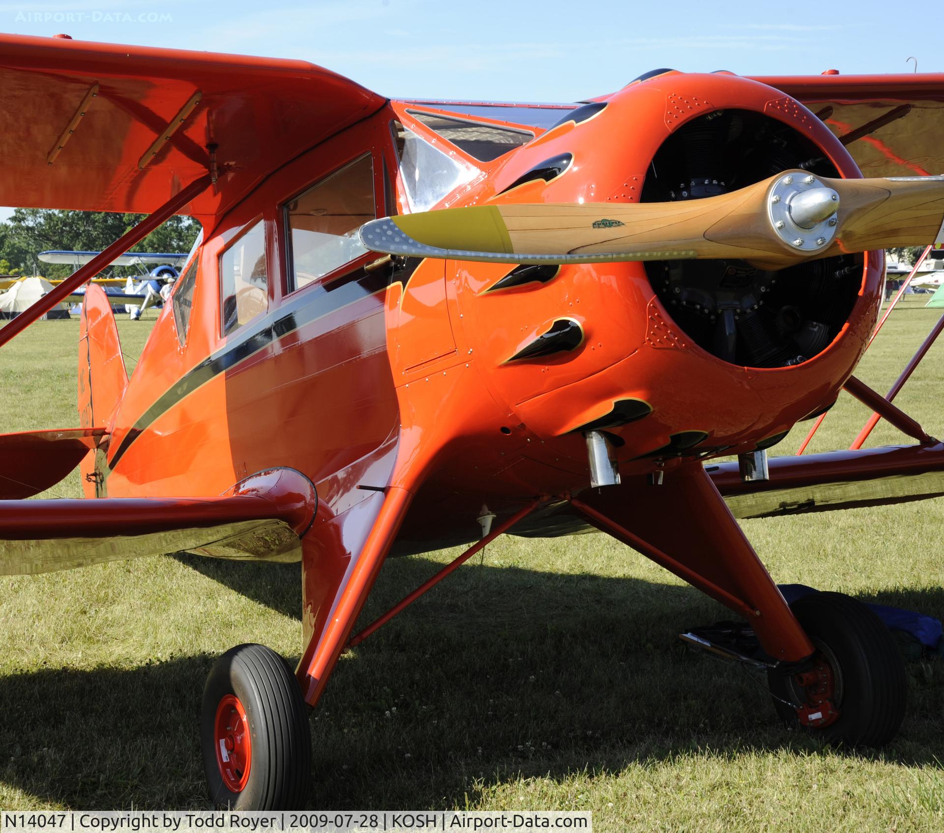 N14047, 1934 Waco YKC C/N 3966, EAA AIRVENTURE 2009